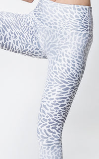 Child and White Shimmer Legging