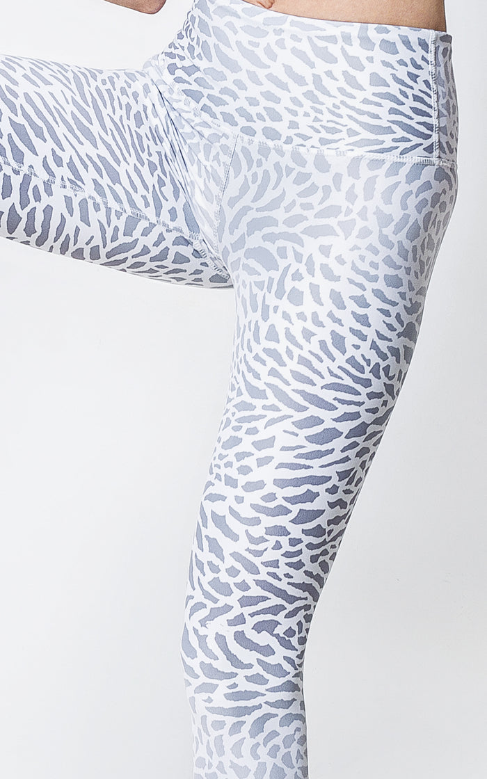 Child and White Shimmer Legging
