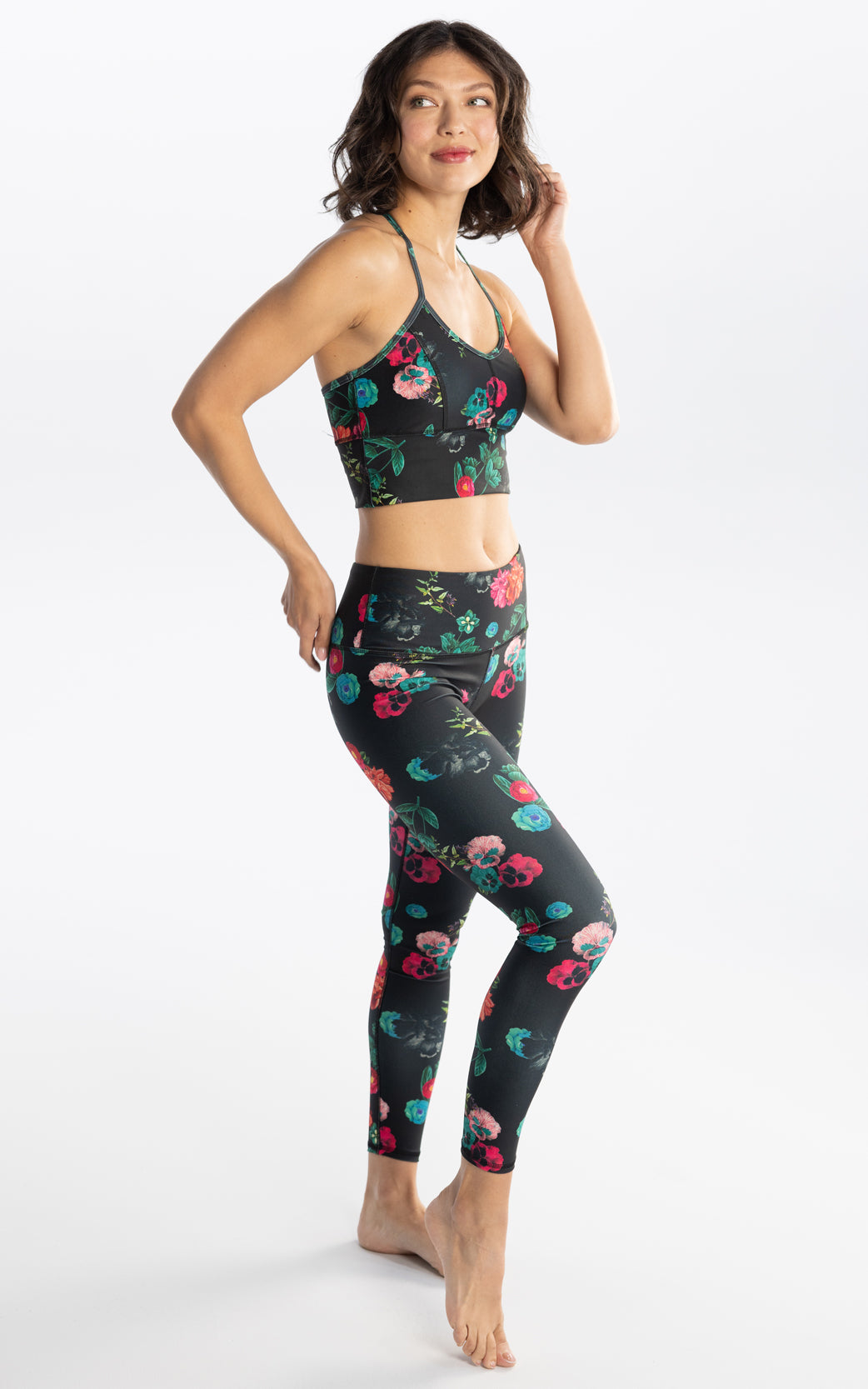 SOHO FLORAL HIGH RISE LEGGING