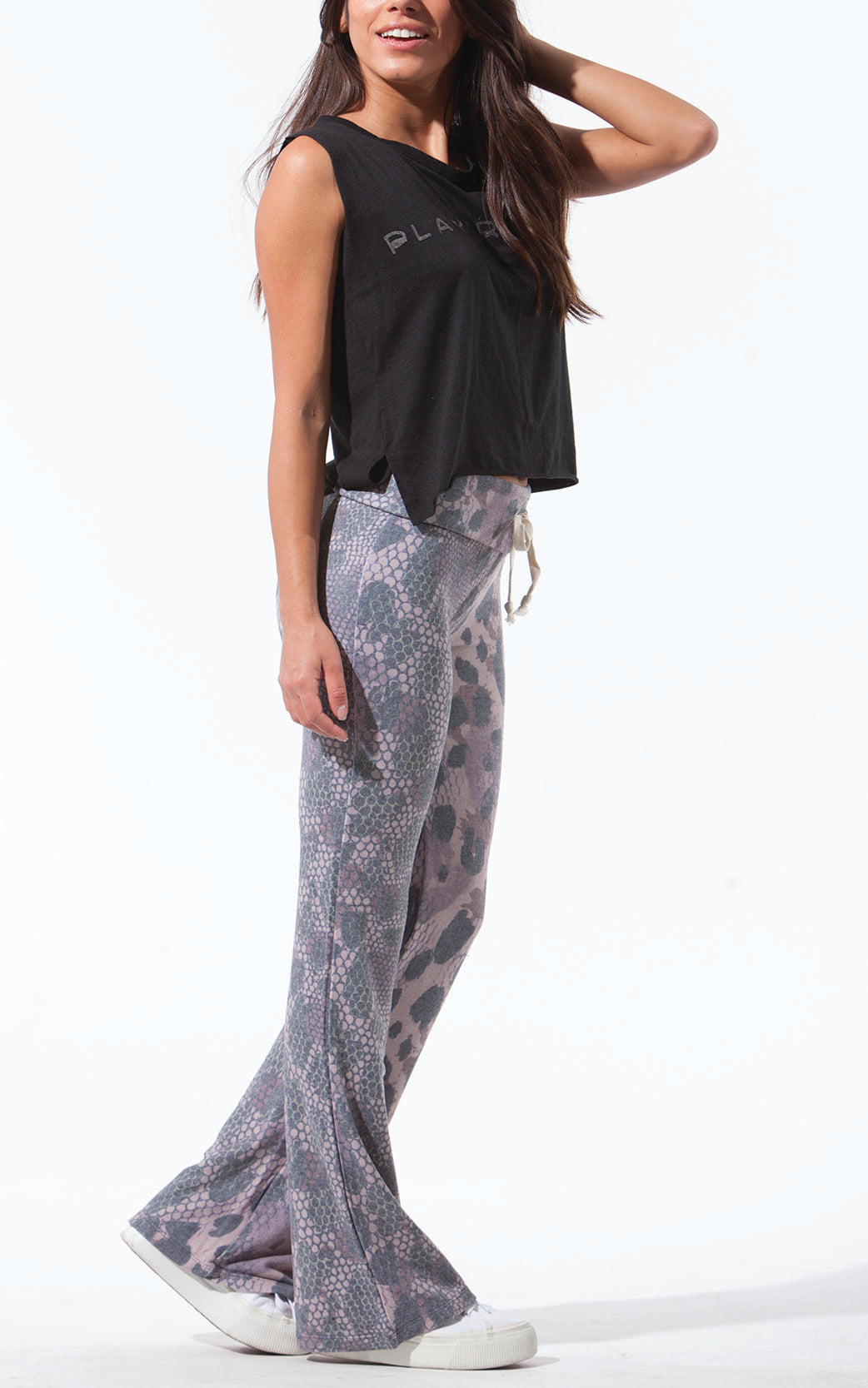 IS IT A SKIN PRINT? AMERICAN BEAUTY FLARE SWEATPANTS